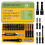 BLOSTM 44 Piece Impact Drill Screw Driver Nut Bit Set 1/4 Hex Shank 1