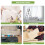 BLOSTM 2x Plastic Dust Sheets Home Decorating Large Rolls Protector DIY 2m x 50m 7