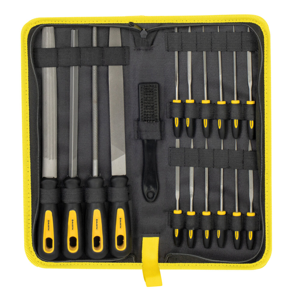 Blostm 17Pc Assorted Metal File Needle Tool Set Glass Metal Woodworking 5060914440021