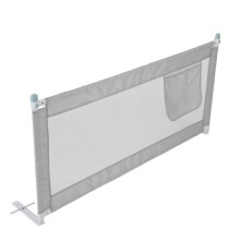(Gray) 150cm Bed Safety Guards Folding Child Bed Rail Safety Protection