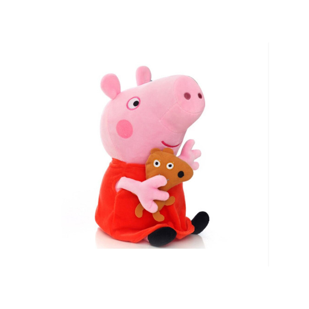 (30cm Peppa Pig) Peppa Pig George Mummy Daddy Plush Toy Stuffed Doll Kids Gift