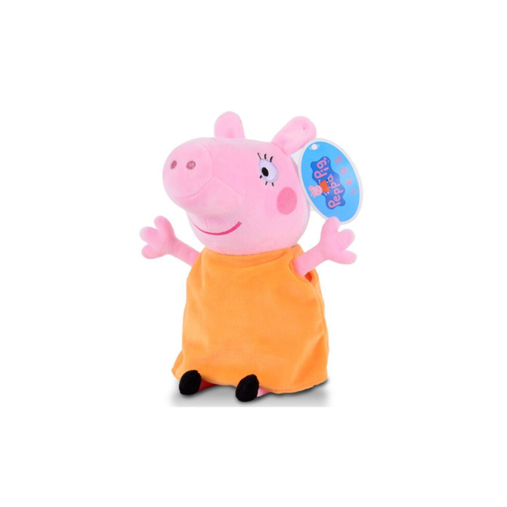 (40cm Mummy Pig) Peppa Pig George Mummy Daddy Plush Toy Stuffed Doll Kids Gift