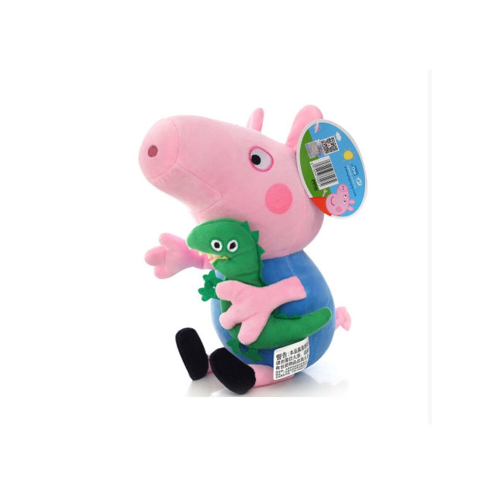 (40cm George Pig) Peppa Pig George Mummy Daddy Plush Toy Stuffed Doll Kids Gift