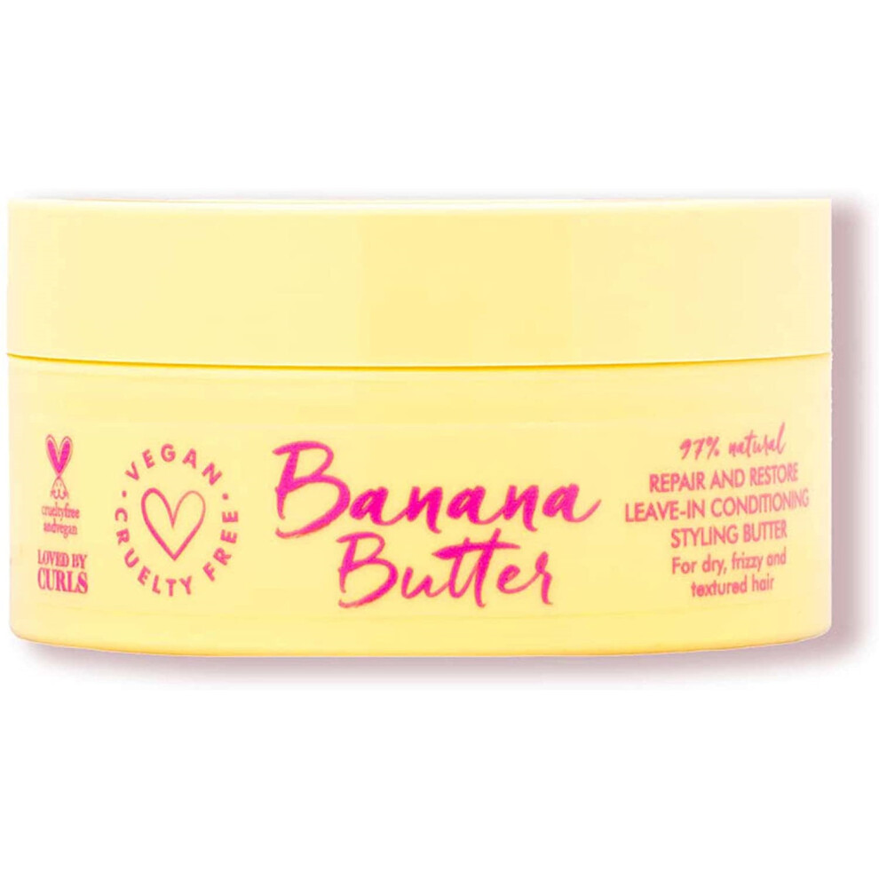 Umberto Giannini Coily Banana Butter Repair and Restore Leave-in Conditioner 100g