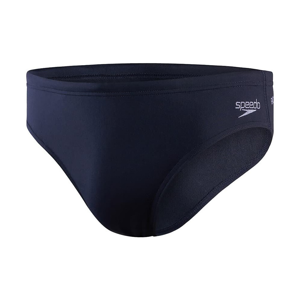 (28) Speedo Swimming Mens Briefs ECO Endurance+ 7cm Brief - Navy