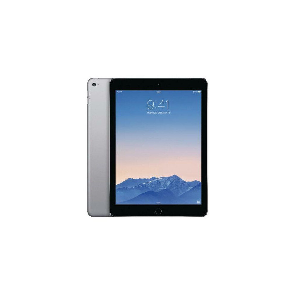 Apple Ipad Air 2 Refurbished 16Gb Retina Cellular 9.7In Space Grey Silver