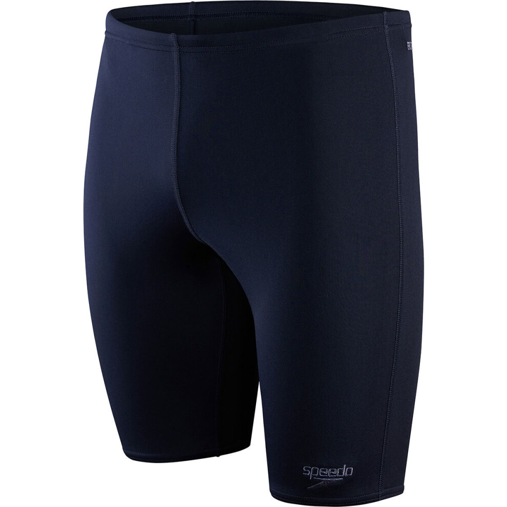 (34) Speedo Swimming Mens Jammers ECO Endurance+ Jammer - Navy