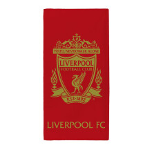 LFC Liverpool Football Club Bath Beach Towel Red Gold YNWA Official Merch