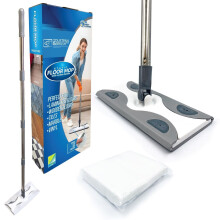 Static Floor Duster Mop | Includes 10 Dry Wipe Cloths