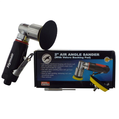 Professional 75mm (3") Mini DA Air Sander 25 Mix Sanding Discs Car Body 1