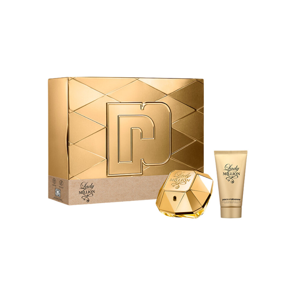 Paco Rabanne Lady Million 50ml 2pc Gift Set