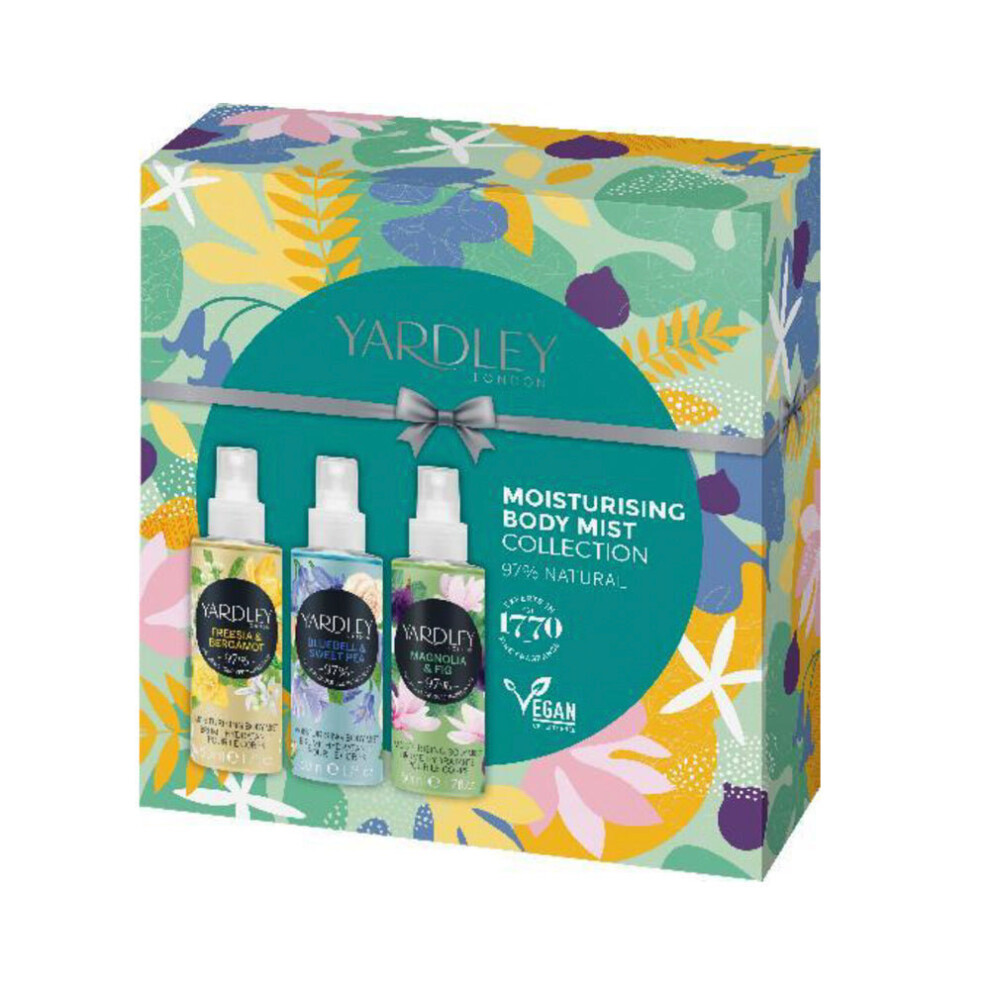 Yardley Mini Fragrance Mist Giftset
