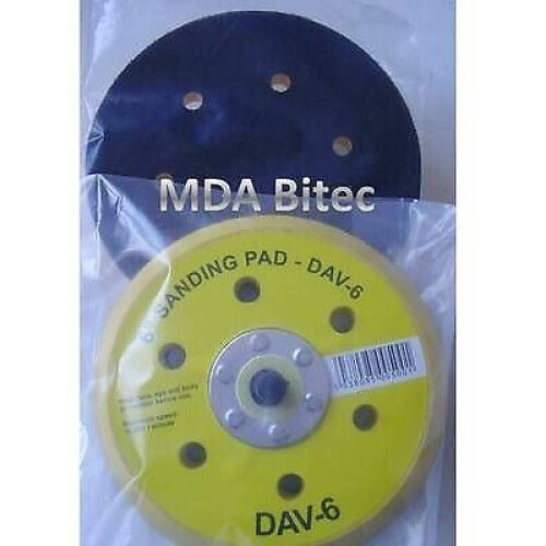 Starchem DA Pad 6-Hole HookIt Backing Pad For 150mm Sanding / Abrasive Discs