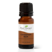 Planteterapi Kanelbark ?terisk olie 10 mL (1/3 oz) 100 % ren ufortyndet kanelolie til diffusor Spray-fremstilling af stearinlys Krydret s?d duft