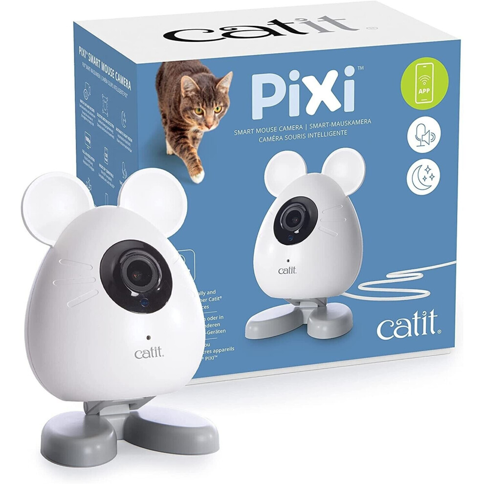 CATIT PIXI Smart Mouse Camera Motion Detection Night vision 1080p