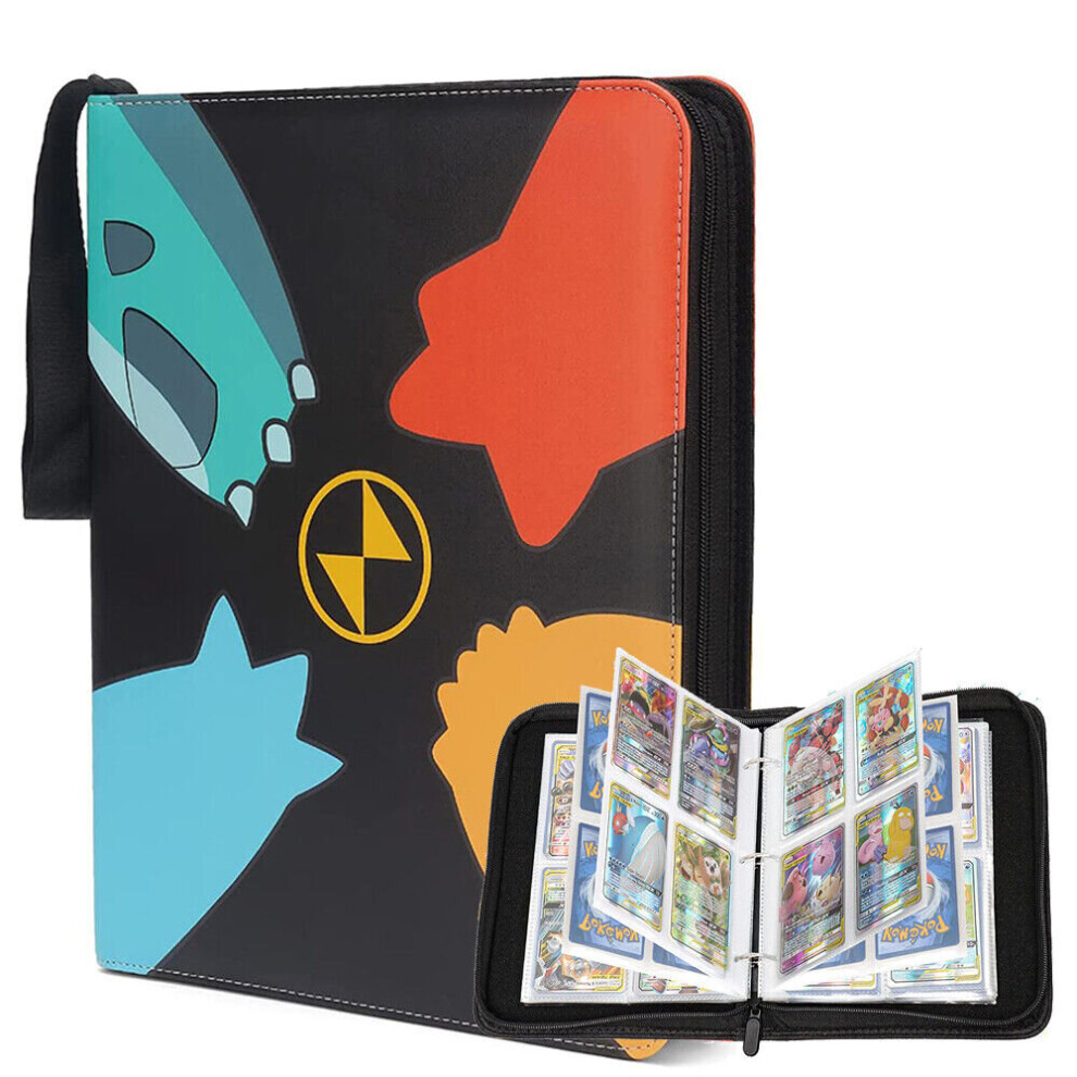 For Pokemon Cards Album 400 Cards Holder Binder Folder List Collectors