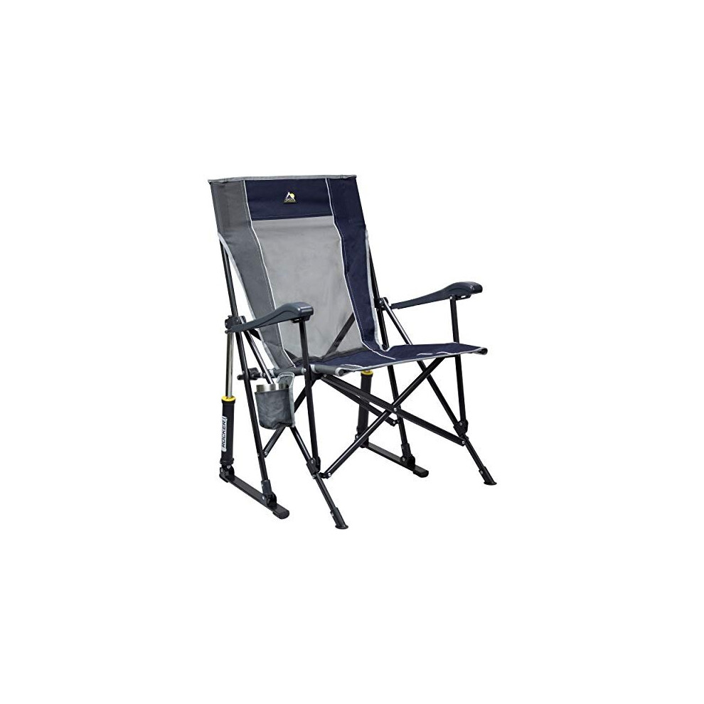 GCI Outdoor Roadtrip Rocker Collapsible Rocking Chair & Outdoor Camping Chair