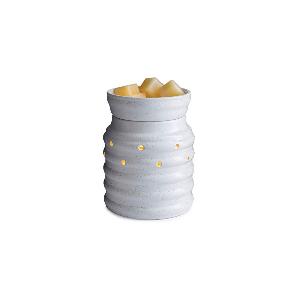 Candle Warmers Etc Illumination Fragrance Warmer - Up Warmer For Warming Scented Candle Wax Melts And Tarts Or Fragrance Oils To Freshen Room, W Light