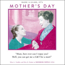 Funny Get Me A G&T Mother's Day Greeting Card Drama Queen Cards