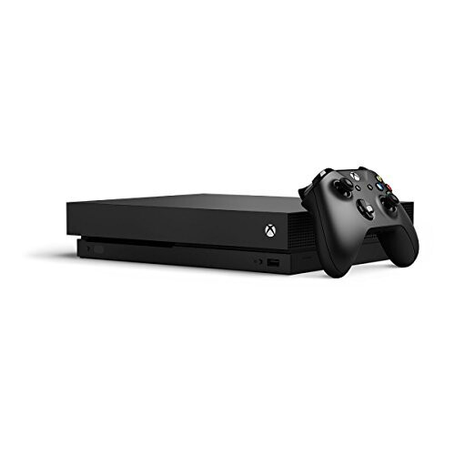 Xbox Microsoft Xbox One X 1TB, 4K Ultra HD Gaming Console, Black (Renewed) (2017 Model) 1