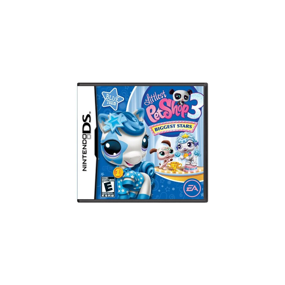 Littlest Pet Shop 3 Biggest Stars Team - Nintendo Ds Blue 014633194517