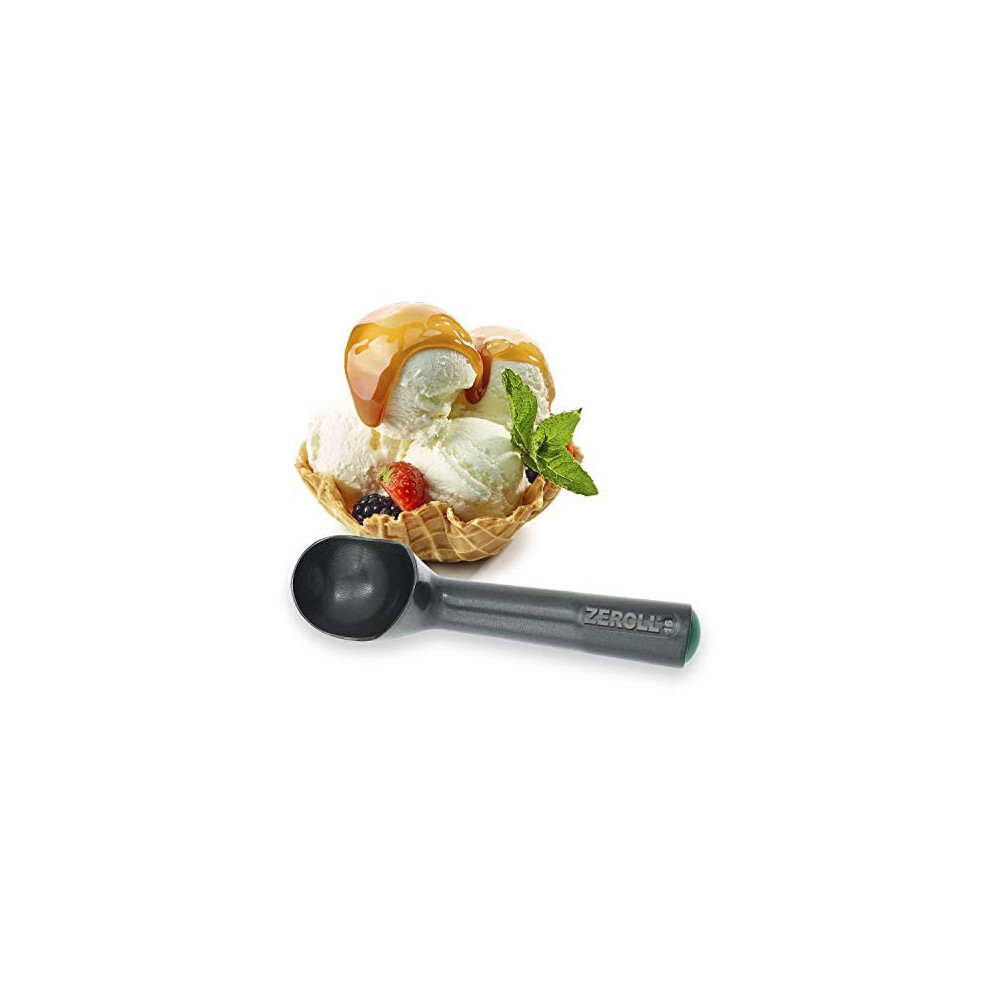 Zeroll Zerolon Hardcoat Anodized Commercial Ice Cream Unique Liquid Filled Heat Conductive Handle Easy Release 32 Scoops per Gallon Made in USA, 2.5-O