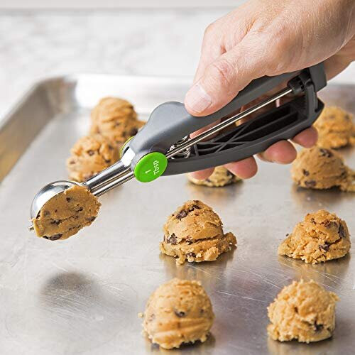 Prep Solutions by Progressive Quick Release Cookie Scoop  1 EL. Grau 1