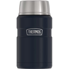 THERMOS Stainless King Vakuumisolerat Matbehållare, 24 Unc, Midnattsblå
