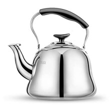 Cartura de ceai plita care fluiera Teaktle Classiciceapot vase de ceai din o?el inoxidabil pentru aragaz cu oglinda cu mner pliabil rezistent la