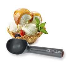 Zeroll Zerolon Hardcoat Anodized Commercial Ice Cream Unique Liquid Filled Heat Conductive Handle Simple One Piece Design Easy Release 20 Scoops per G
