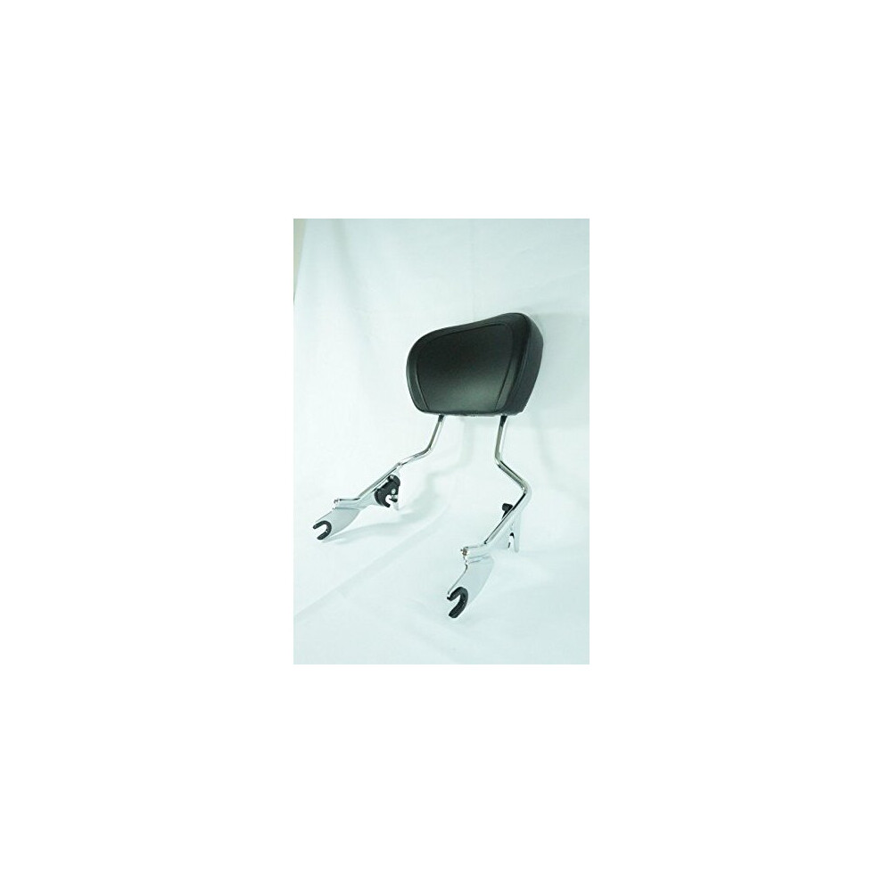 Detachables Backrest Sissy Bar Passenger Backrest For Harley Davidson Touring Electra Glide Flht (Year 2009-Later) 636431862575