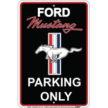 Ford Mustangin pys   k   intirajoituskyltti, musta
