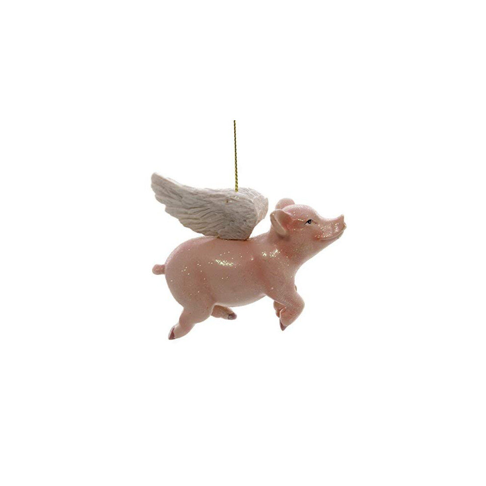Kurt S Adler Kurt Adler Flying Pig Christmas Ornament