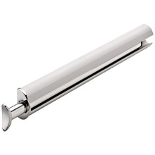 Hafele Synergy Elite Kleiderstange 14 1/8" mit 9 9/16" Verlängerung, Wandmontage, poliertes Chrom, für Kleiderbügel & Kleidersäcke