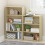 Furinno Pasir 3 Tier Open Shelf, Steam Beech 3