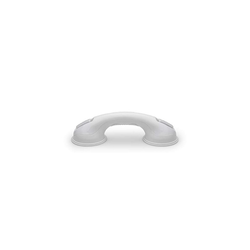 Safe-Er-Grip Safe-Er-Grip Changing Lifestyles Suction Cup Grab Bars For Bathtubs & Showers; Safety Bathroom Assist Handle, White, 12 Inches