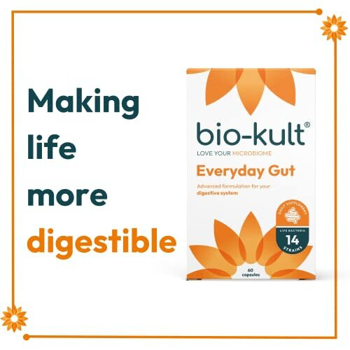 Bio-Kult Advanced Multi-Strain Formulation for Digestive System,60 Count (Pack of 1) 1