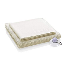 E-Cloth Shower Cleaning Set, Reusable Microfibre Cleaning Cloth, 300 Wash Guarantee, Ivory, 2 Cloth Set