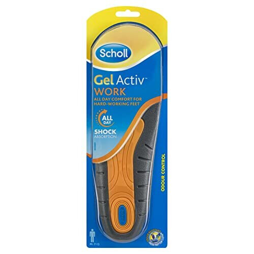 Scholl Scholl Gel Active Work Insoles for Men