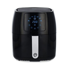 MasterChef Airfryer 4.5L, Small Air Fryer for 2 People, Compact Instant Air-fryer with Digital Display, 7 Cooking Presets, Fully Adjustable