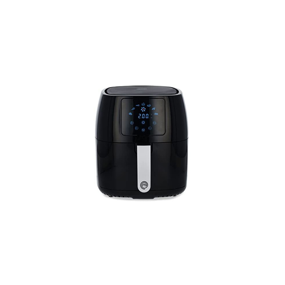 MasterChef Airfryer 4.5L, Small Air Fryer for 2 People, Compact Instant Air-fryer with Digital Display, 7 Cooking Presets, Fully Adjustable