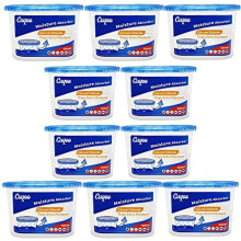 CUQOO Premium 500ml Dehumidifiers for Home Damp Pack of 10 ? Dehumidifiers Disposable Moisture Absorber for Home | Powerful Small dehumidifier |
