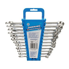 Silverline Combination Metric Spanner Set 12 Pieces 8-19mm (SP1236)
