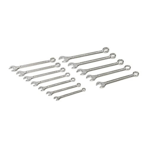 Silverline Silverline Combination Metric Spanner Set 12 Pieces 8-19mm (SP1236) 1