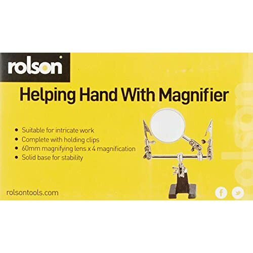 Rolson Rolson 60335 Helping Hand with 60 mm Magnifying Glass 2