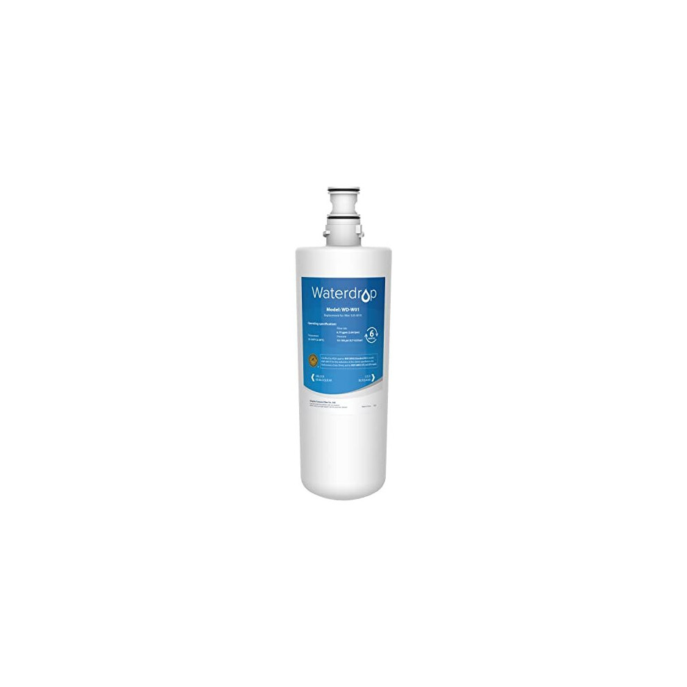 InSinkErator Water Filters Replacement by Waterdrop, Compatible with InSinkErator Hot Water Tap F701R, F-701R, 3US-AF01, HC-3300, GN-1100, HC-1100, 3M