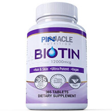 Biotin 12000mcg | 365 Tablets | UK Manufactured