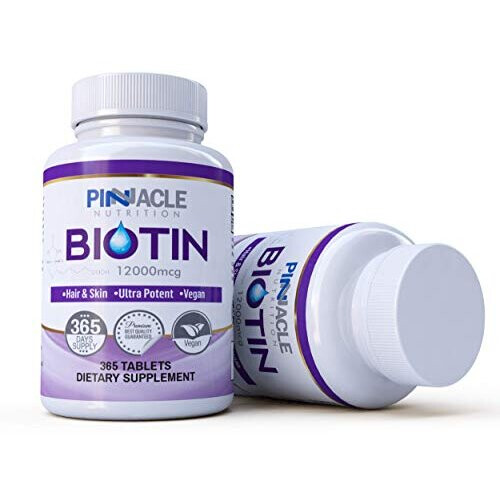 Biotin 12000mcg | 365 Tablets | UK Manufactured 1