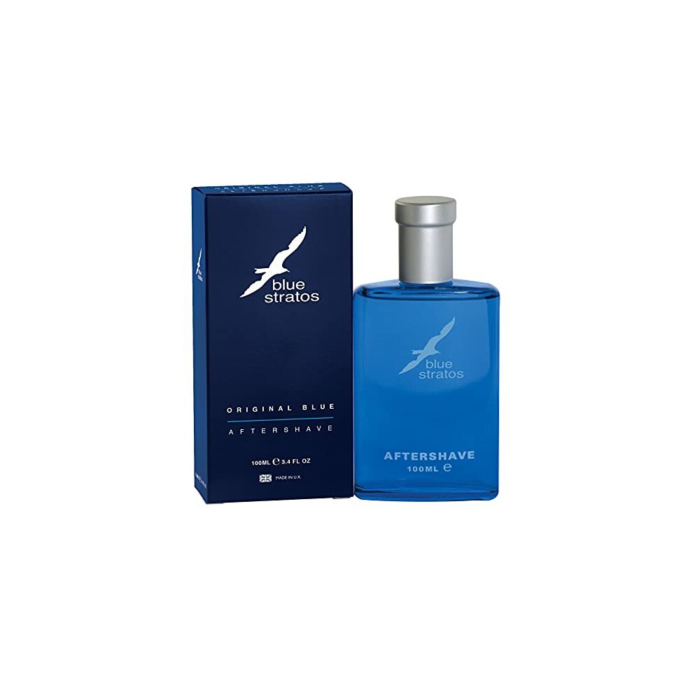Blue Stratos Aftershave 100 Ml