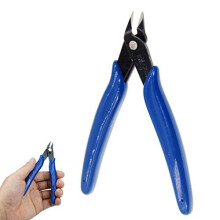 Juliyeh JXQ01 Wire Cutter, Wire Cable Cutters Cutting Pliers, Cutting Side Snip Flush Pliers Diagonal Side Cutter with Soft Grip Slip Guards Handles